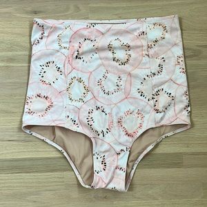 Kortni Jeane Extended High-Waisted Bottoms - Kiwis - Size Med